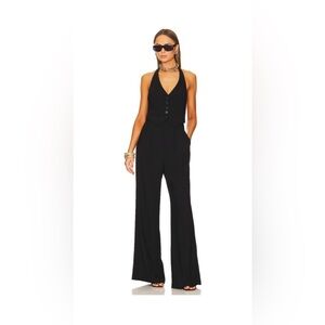 Isadore Jumpsuit In Black Amanda Uprichard Revolve Medium